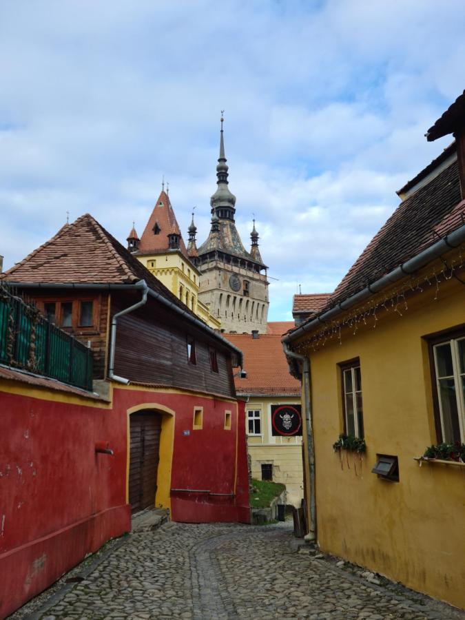 Stradela Cetatii Apartment Sighisoara Ngoại thất bức ảnh